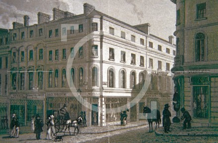 Lord Street junction with South John Street, early 1830...